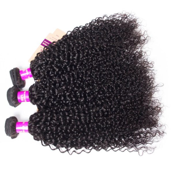 Curly Human Hair Weave 3 Bundles