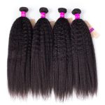 Kinky Straight 4 Bundles Deal High Quality Virgin Hair Bundles