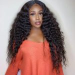 Loose Deep Wave Wig 5x5 6x6 HD Lace Closure Wig 150 180 Density