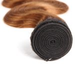 Brazilian Virgin Hair Ombre Honey 1B/30 Body Wave Human Hair Bundles 1pcs Deal