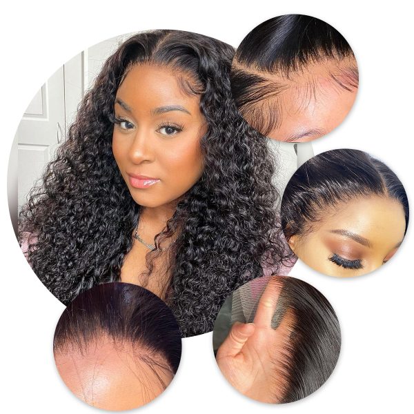 HD Lace Curly Human Hair Wigs for Black Women | 13x6 Perfect Lace Wig