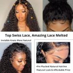 Curly Lace Front Wig 13x4 13x6 HD Lace Curly Human Hair Wig