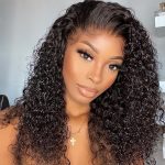 Curly Hair 5x5 6x6 HD Lace Closure Wigs Curly Human Hair Wig