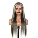 New Highlight 613 With #8 Ash Brown Honey Blonde Wigs Straight/ Body Wave Pre-colored Transparent Lace Frontal Wigs