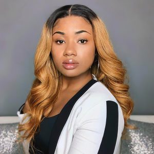 Ombre 1B/27 Body Wave HD Lace Human Hair Wig
