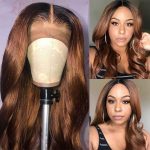 1B/#4 Body Wave Virgin Human Hair Wig Human Hair Wig 4x4 5x5 13x4 Lace Frontal Wig