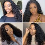 Deep Wave U Part Wig Deep Curly Human Hair Wig