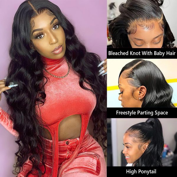 13x4 Body Wave Hairstyles HD Lace Front Wig | Real HD Lace | 180% Density