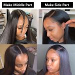 Brazilian Human Hair Straight U Part Wig | Leave out Wig