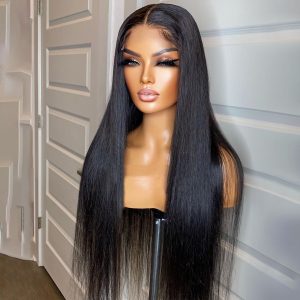 5x5 6x6 Straight Closure Wig | HD Lace Virgin Human Hair Wig