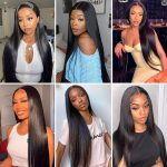 10A 3 Bundles Straight Hair Brazilian Human Hair Bundles Remy Hair Weave Extensions