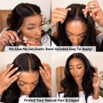 5x5 HD Lace Closure Wig Glueless Loose Deep Wave Invisiable Lace Wig