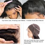 Water Wave 360 HD Lace Frontal Wig Wet And Wavy Virgin Human Hair Wig