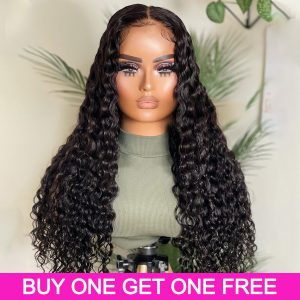 Sleek Deep Wave HD Lace Front Wig | 13x4 13x6 Human Hair Wigs