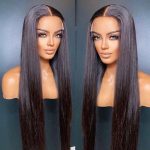 4X4 Lace Closure Wig Straight Virgin Human Hair Wig