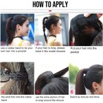 Curly Ponytail Remy Brazilian Human Hair Wrap Around Ponytail Hair Extensions