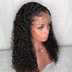 Curly Pixie Cut Wig 180 Density Short Bob HD Lace Frontal Wig