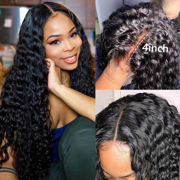 Deep Wave HD Lace Front Wig 13x4 13x6 Human Hair Deep Wave Wig