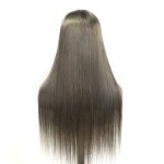 New Highlight 613 With #8 Ash Brown Honey Blonde Wigs Straight/ Body Wave Pre-colored Transparent Lace Frontal Wigs