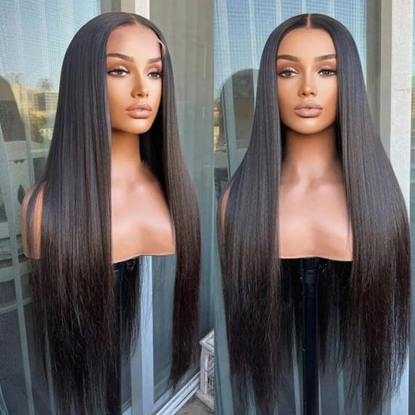 5x5 6x6 Straight Closure Wig | HD Lace Virgin Human Hair Wig