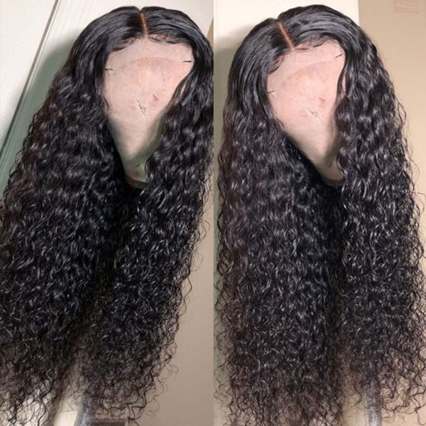 Water Wave 5x5 Lace Closure Wig | Wet And Wavy Virgin Human Hair Wig