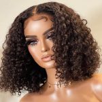 Glueless Deep Curly Wig | 5X5 HD Lace Short Bob Wig 200% Density