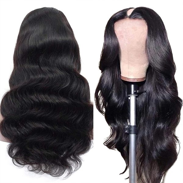 Glueless V Part Wig Body Wave Wigs | 100% Real Hair