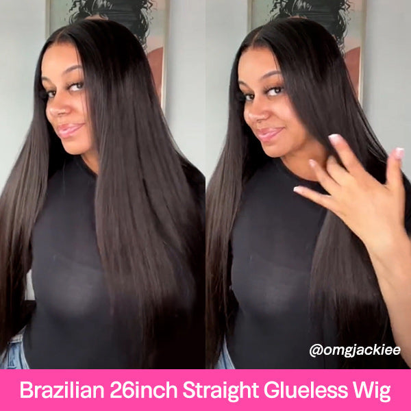 4x6 HD Lace Wear Go Glueless Wigs Very Convenient Pre Cut Lace Wig