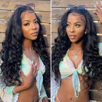 4x6 HD Lace Loose Curly Glueless Wig Wear Go Pre Cut Lace Closure Wig