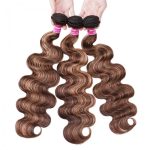 12A Body Wave Hair Honey Blonde Piano 3Bundles With Transparent Lace Closure Deal Free Shipping