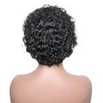 Bouncy Water Wave | 13x4 HD Lace Glueless Pixie Cut Wig | 180% Density