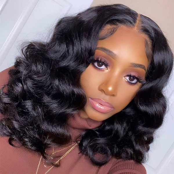 13x4 HD Lace Loose Deep Wave Pixie Cut Glueless Wig