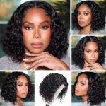 Glueless Short Water Wave 4X4 HD Lace Bob Wig | Wet And Wavy Human Hair Wig