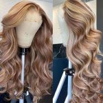 P4/613 Blonde Highlight 13x4 HD Lace Front Wig | Brazilian Human Hair Wigs