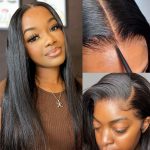 Straight 5x5 13x4 13x6 HD Lace Frontal Wig Glueless Human Hair Wig