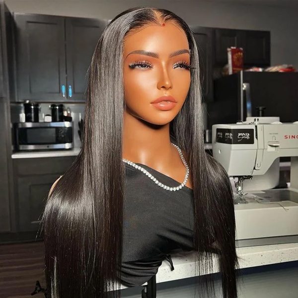 5x5 6x6 Straight Closure Wig | HD Lace Virgin Human Hair Wig