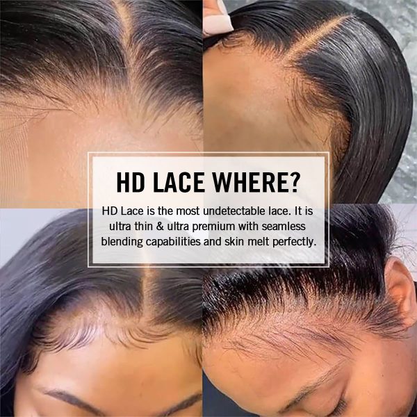 HD Lace Body Wave Wig | 5x5 6x6 Lace Virgin Human Hair Wig