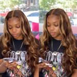 Honey Blonde Highlight Body Wave 13x4 HD Lace Wigs | 4/27 High Density Wig