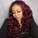 1Pcs 10-40 inch Brazilian Virgin Hair Ombre 1B/99J Body Wave Bundles