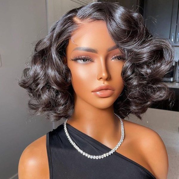 13x4 Loose Wave Short HD Lace Front Glueless Wig