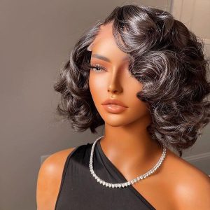 13x4 Loose Wave Short HD Lace Front Glueless Wig