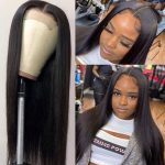 Straight Human Hair Wigs 5x5 6x6 HD Lace Closure Wig