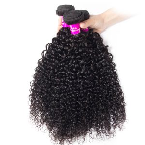 Wholesale Curly Virgin Hair Weave 10 Bundles Human Hair Bundles Jerry Curly Hair Extension