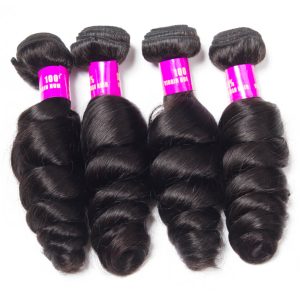Loose Wave Hair 4 Bundles Deal High Quality Virgin Hair Bundles