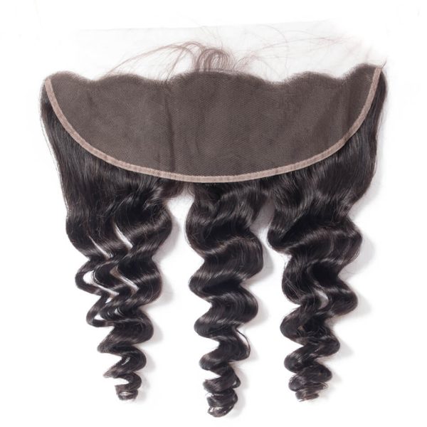 Loose Wave Virgin Hair 3 Bundles With 13x4 HD Lace Frontal Ear to Ear Lace Frontal