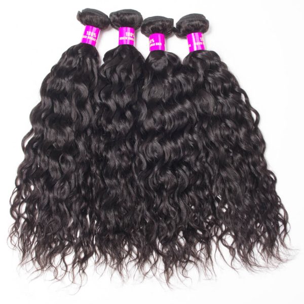 Water Wave Hair 4 Bundles Deal High Quality Virgin Hair Bundles