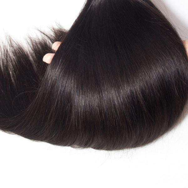 4x4 5x5 6x6 HD Lace Closure With Bundles Straight 3 Bundles With Closure