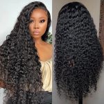 Water Wave 5x5 Lace Closure Wig | Wet And Wavy Virgin Human Hair Wig