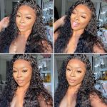 Water Wave 360 HD Lace Frontal Wig Wet And Wavy Virgin Human Hair Wig