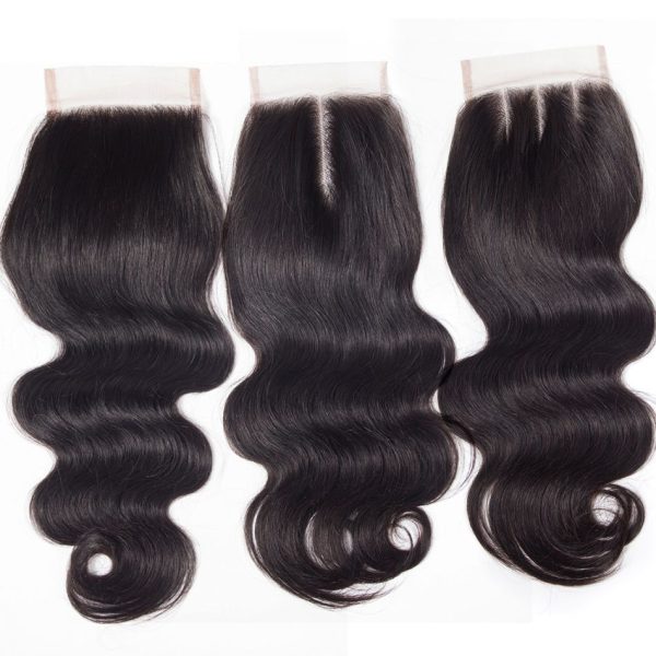 Body Wave 4X4 Lace Closure Human Hair Lace Closure